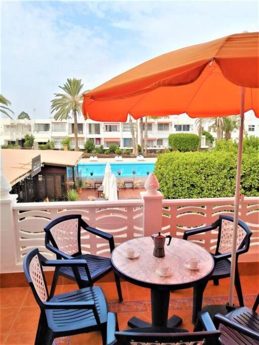Cozy One Bedroom Apartment With Spacious Terrace. Pool And Garden View Costa Del Silencio Exteriör bild