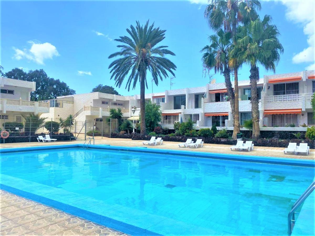 Cozy One Bedroom Apartment With Spacious Terrace. Pool And Garden View Costa Del Silencio Exteriör bild
