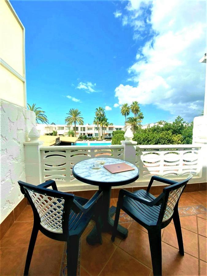 Cozy One Bedroom Apartment With Spacious Terrace. Pool And Garden View Costa Del Silencio Exteriör bild