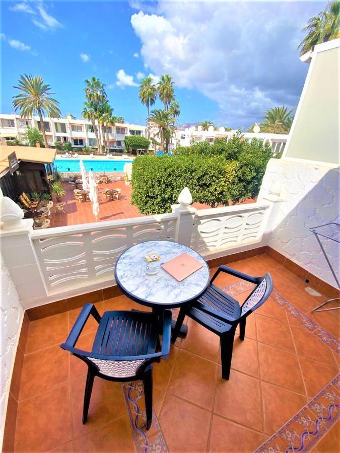 Cozy One Bedroom Apartment With Spacious Terrace. Pool And Garden View Costa Del Silencio Exteriör bild