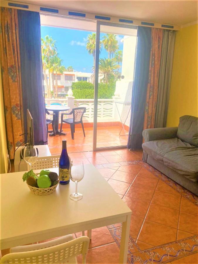 Cozy One Bedroom Apartment With Spacious Terrace. Pool And Garden View Costa Del Silencio Exteriör bild
